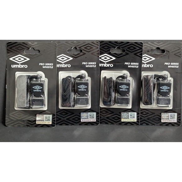 4-pack umbro Pro Series‎ Whistle black - Picture 1 of 2
